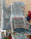 Adan Inlay Premium 25 By Deepsy Pure Cotton Embroidery Work Top With Bottom Dupatta Online Wholesale  